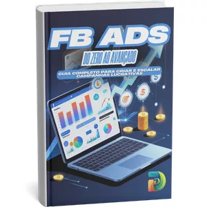 Imagem de capa para o Ebook Facebook Ads: Do Zero ao Avançado – Guia Completo para Criar e Escalar Campanhas Lucrativas
