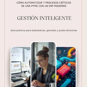 Cover image for Ebook How to automate 7 critical processes of an SME with a modern ERP