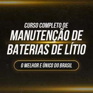Imagem do curso Curso completo de manutenção de baterias de lítio