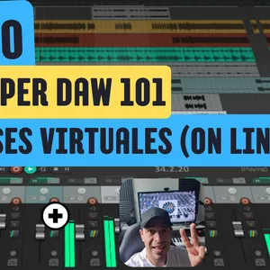 Imagen de portada para Curso online Reaper DAW (Digital Audio Workstation)