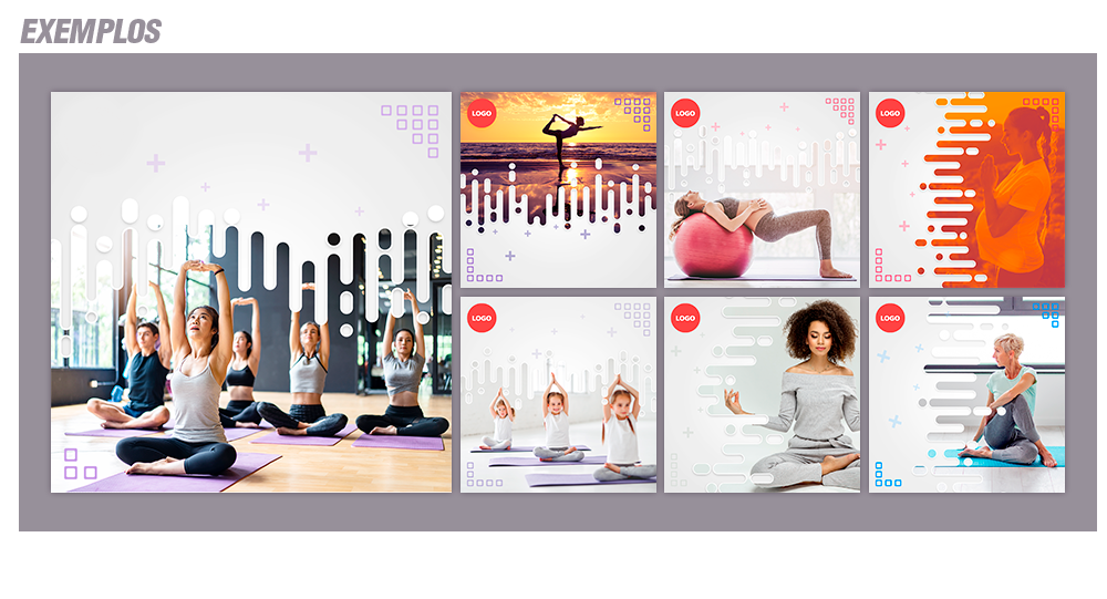 Pacote de Posts para Yoga