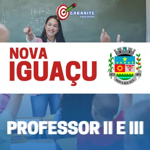 Imagem de capa para o Ebook Apostila Digital - PROFESSOR II e III - NOVA IGUAÇU