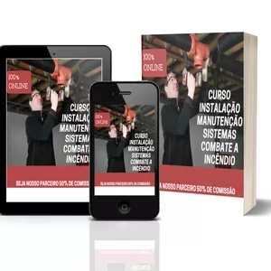 Imagem de capa para o Ebook COMBATE A INCÊNDIO, INSTALAÇÃO E MANUTENÇÃO DOS SISTEMAS