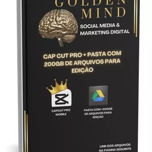 Cover image for Ebook Pack dos Criadores de Conteúdos Digitais - CapCut Pro + Pasta com 200GB de Arquivos para Edição