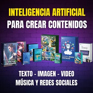 Imagen de portada para Curso online INTELIGENCIA ARTIFICIAL PARA CREAR CONTENIDO