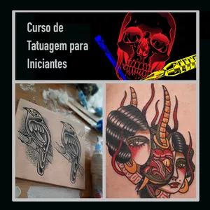 Imagem de capa para o Curso online Tatuagem para iniciantes
