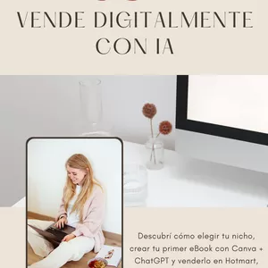 Imagen de portada para Ebook Vende Digitalmente con IA