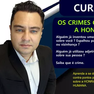 Imagem de capa para o Curso online Os crimes contra a honra