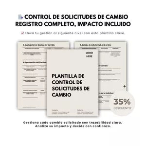 Imagen de portada para Curso online Control de Cambios – Orden, trazabilidad y decisiones claras