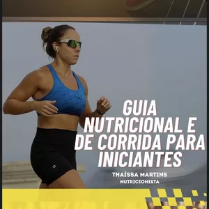 Imagem de capa para o Ebook Guia nutricional e de corrida para iniciantes