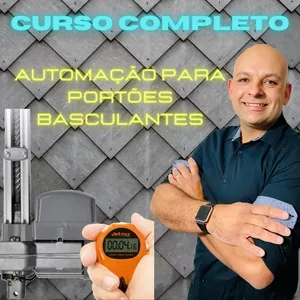 Imagem de capa para o Curso online Curso de Automação para Portões Basculantes 