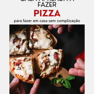 Imagem de capa para o Ebook Pizzaiolo em casa