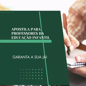 Imagem de capa para o Ebook APOSTILA PARA PROFESSORES DA EDUCAÇÃO INFANTIL - FURB