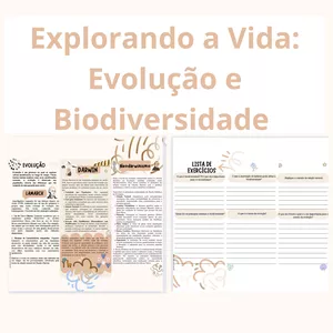 Imagem de capa para o Ebook Folheto - Explorando a Vida: Evolução e Biodiversidade 