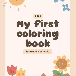 Cover image for Ebook My first coloring book