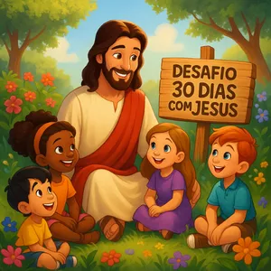 Imagem de capa para o Ebook Desafio 30 dias com Jesus - Plano Premium