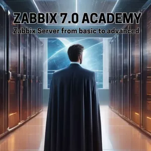 Imagem de capa para o Curso online TN01.00- Zabbix 7.0 Academy: Zabbix Server from basic to advanced.