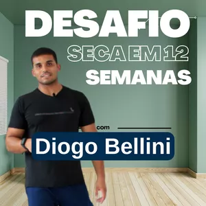 Imagem de capa para o Curso online Desafio seca em 12 semanas com Diogo Bellini
