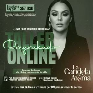 Imagen de portada para Curso online Masterclass de Velas Aromáticas: Crea, Vende y Transforma desde casa