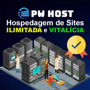 Imagem de capa para o Curso online PW Host - Hospedagem ILIMITADA - Pagamento ÚNICO