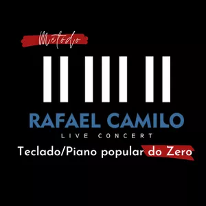 Imagem de capa para o Curso online Rafael Camilo - Teclado/Piano Popular do Zero