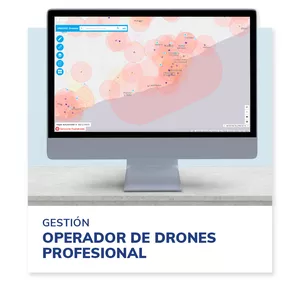 Imagen de portada para Curso online Curso Gestión de Operadora de Drones