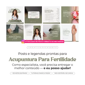 Imagem de capa para o Curso online PACK PARA ACUPUNTURA PARA FERTILIDADE