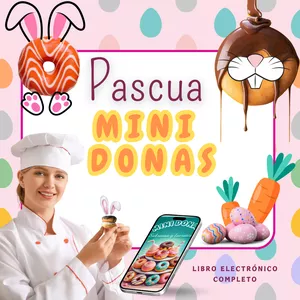 Imagen de portada para Ebook Mini Donas de Pascua: Ganancias Dulces