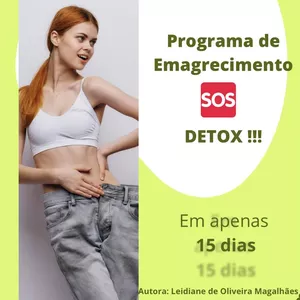 Imagem de capa para o Ebook Programa de Emagrecimento 🆘 15 dias. 