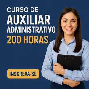 Imagem do curso CURSO DE CAPACITAÇÃO AUXILIAR ADMINISTRATIVO 200 HORAS