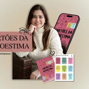 Imagem de capa para o Curso online CARTÕES DA AUTOESTIMA