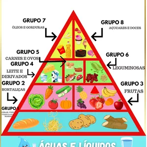 Imagem de capa para o Ebook Pirâmide alimentar + Semáforo da alimentação