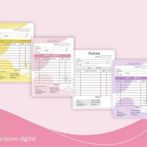 Imagem de capa para o Ebook TALÃO DE PEDIDOS 