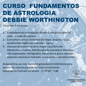 Imagem de capa para o Curso online FUNDAMENTOS DE ASTROLOGIA  by  Debbie Worthington