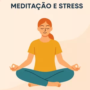 Imagem de capa para o Ebook Desestresse Já! Meditação Guiada Passo a Passo