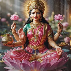 Imagem de capa para o Curso online Conquista da prosperidade e conexão com a deusa Lakshmi 