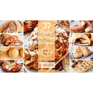 Imagem de capa para o Ebook 37 Receitas com Massa de Iogurte