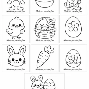 Imagem de capa para o Ebook Livro de colorir infantil 