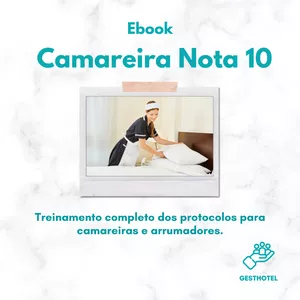 Imagem principal do produto Camareira Nota 10!