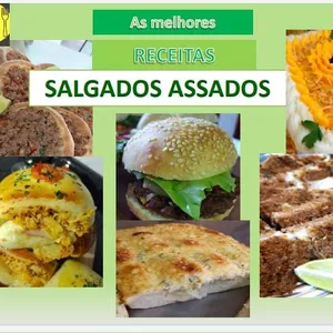 Imagem de capa para o Ebook Salgados Assados