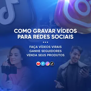 Imagem do curso Como gravar para as redes sociais