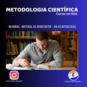 Imagem de capa para o Curso online METODOLOGIA CIENTÍFICA