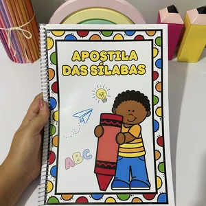 Imagem de capa para o Ebook APOSTILA DAS SÍLABAS