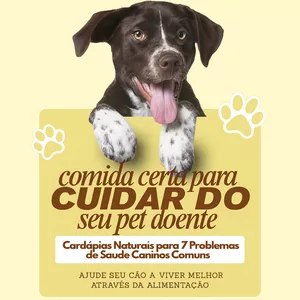 Imagem de capa para o Ebook Comida Certa para o PET Doente