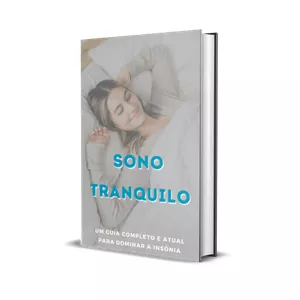 Imagem de capa para o Ebook SONO TRANQUILO