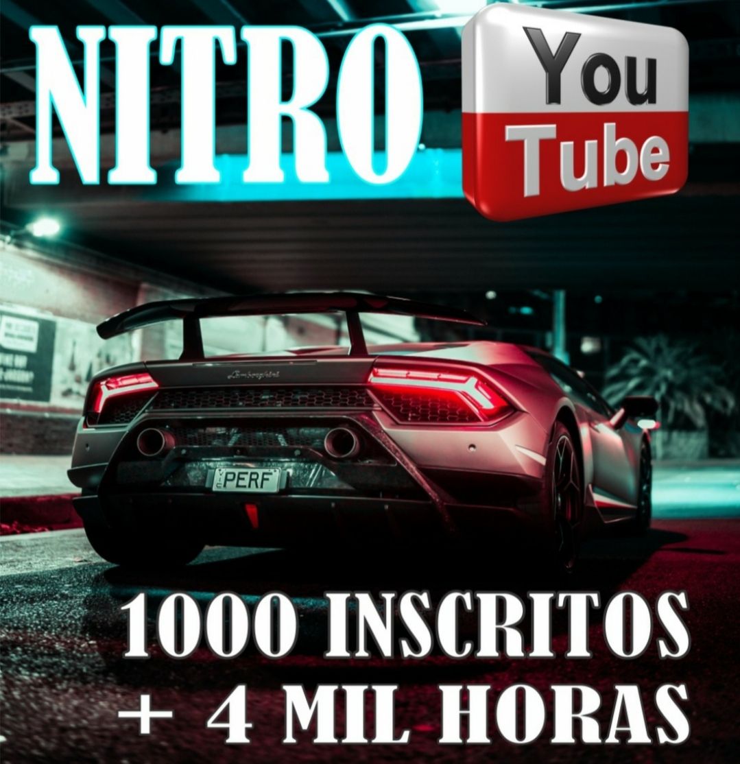 Imagem do curso NITRO MIL INSCRITOS E 4 MIL HORAS