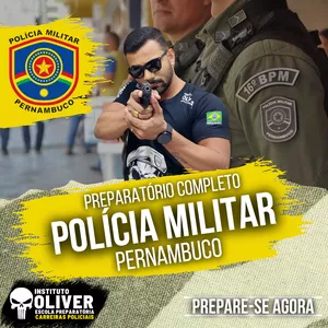Imagem 👮‍♂️POLÍCIA MILITAR do Pernambuco 2.0 👮‍♂️ PM-PE - Instituto Óliver