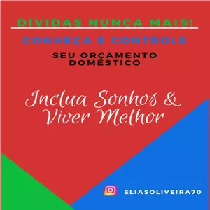 Imagem de capa para o Ebook Dívidas nunca mais! Conheça e Controle seu Orçamento Doméstico.