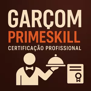 Imagem do curso Garçom PrimeSkill – Certificação Profissional 