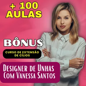 Imagem de capa para o Curso online Designer de Unhas com Vanessa Santos